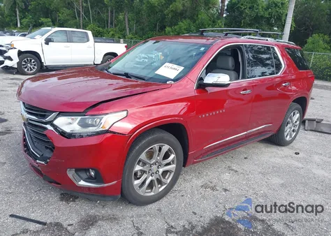 2019 Chevrolet Traverse Premier from USA, damaged, VIN 1GNERKKW4KJ321438